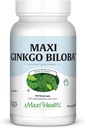 Maxi Health Ginkgo Biloba - 脑与循环公式 - 90 Capsules - Kosher(QGB) 互联网档案馆的存檔,存档日期2013-03-02.