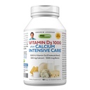 AndreW Lessman 维生素D3 1000 + 钙强化护理 60 Capsules - 对钙吸收至关重要,支持骨质健康,健康肌肉功能. 温柔点,轻松点 无附加
