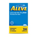 Aleve 疼痛救济 Naproxen 溶胶囊 24 计数