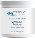 纯维生素C粉 - 1100 mg Ascorbic Ascorbate Premium Ascorbic Acorbate 抗氧化剂补充剂 免疫支持和肾上腺健康 - 无糖(1磅/456克)
