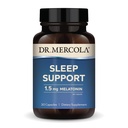 Mercola博士与Melatonin, 1.5mg Melatonin Per Service, 30名服务者(30名卡普勒斯), 饮食补充, 支持健康睡眠和精神焦点, 非GMO