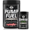 PMD 体育 Ultra Pump 燃料不稳定 - 工作前 - 草莓 Slam(30种服务) 体育 Omega Cuts Elite Thermogenic Fat Burner(90种软胶)