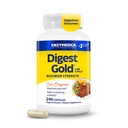 Enzymedica Digest Gold + ATPro, 最大力量,快动作, 帮助文摘大餐, 防止企业和气体, 240 Counter (FFP)