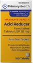 最大强度酸还原器Famotidine 20mg 平板,100Count