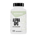 NutraBio Alpha GPC, 大脑支持和改进内存函数, 300mg - 60 蔬菜盖