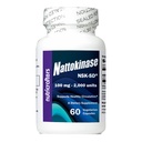Nattokinase NSK-SD 2,000 Units 60 Capsules - 日本心血管超級食品 - 用日本NSK-SD Nattokinase在美国制造. 原创和最研究的纳托基纳酶.