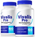 (2 Pack) Vivalis Pro Pills - 快速动作能量,耐力和性能的Premium Male公式, 活性与平衡生活方式的Vivalis Pro Capsules, Official Viva Lis Pro (120 Capsules)