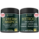Bundle 7in1 Berberine HCl 97% & 6in1 蜂根盖