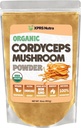 XPRS Nutra Organical Cordyceps 蘑菇粉 - Premium Cordyceps 蘑菇 - 真正的蘑菇 Cordyceps Pows 能源与免疫支持补充 - Vegan-Friendly Mushroom Cordyceps (16 oz)