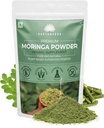SAPTAMVEDA Premium Moringa Leaf Powder 8.81 Oz/250 Gm Oz/250 Drumstick Leaf Powder 天然多维生素 富于抗氧化剂,豁免助推器 印度农场的头发和皮肤