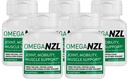 原Omega-3联合支助补编,最佳自然肌肉救济,绿色浸润的Mussel Oil,300软胶,无鱼肉味
