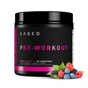 Kaged Pre Workingout Powder = Berry blast = 与克里丁,Beta Alanine,L-Citrulline,BCAAs = 274 mg 有机咖啡因 = 男女预补 = 20 服务