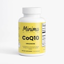 CoQ10 Ubiquinone 200mg, 3 党测试, 优化吸收 Ubiquinone, Vegan, Gluten 自由饮食辅助 支持心脏健康和脑功能, 30 Capsules