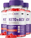 Mega Hits Ultra Quick Keto ACV Gummys, Ultra Keto ACV Gummys, Ultra Keto, 180 Gummys, 3 Pack