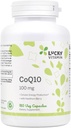 幸运维生素-与Hawthorn Berry100毫克的CoQ-10。