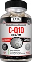 Kaya Naturals - CoQ10强抗氧化剂补充剂,用于血管,心脏健康,健康血压水平,以及免疫功能 - 恢复日常细胞和能量生产 - 60 Veggie Capsules