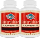 Lumbrokinase 200mg(最大活动1,500,000LKU) - Lumbrokinase酶补充,比Nattokinase更有效 - 90 Capsules(2瓶)
