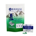 Brode电解质维生素 - 便携式零苏格电解质片 - 无总火焰 - 用于体育,夜生活,Jetlag,5 基本电解质+9 维生素