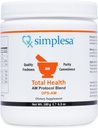 Simplesa Total Health AM 营养粉混合剂,维生素混合剂,增能饮食补充剂,支持脑健康,180g粉补充剂