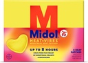 Midol Heat Vibes Mentrual Pain Relief Patches, 用于周期性挤压和背痛 Relief, pack of 3