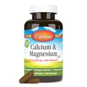Carlson - Cal-Mag Gels, 2:1 钙对镁比, 骨支持, 能源生产, 100 软凝胶