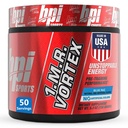 BPI Sports 1.M.R Vortex Pre Workout Power – 使用甘油,咖啡因,尼亚辛,以及草药提取器的男女高强度预演 – 能量,焦点和耐力 – 蓝色Raz Flavor – 50 services