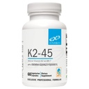 XYMOGEN K2-45 维生素K - 维生素K2 MK-7 衍生自非GMO大豆 - 现有K2最可用生物的形式 - 支持心血管+骨质健康(60个卡普尔)