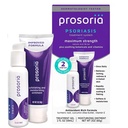 Prosoria治疗系统单套 – 2oz → 强力Psorias Relief with Salicylic Acid, Turmeric, Shea Butter & Vitamins → Gel & Ointment 用于缩放,火焰,干燥,痒和红度 Relief