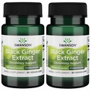 Swanson Black Ginger 提取器 -- -- 促进健康的血液循环和身体活性 -- -- 希望援助心脏健康、肌肉组织以及精神健康 -- -- 30个Veggie Capsules,每个100毫克(2包)