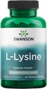 Swanson 氨基酸 Ajipure L-Lysine 药品级500毫克 90 Veg Capsules