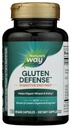自然之道 Gluten Defense 消化酶 *, 帮助消化小麦和奶制品(1), Gluten & Casein 消化酶 *, 120 Vegan Capsules (包装 May Vary)