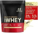 WHEY蛋白蛋白粉 WHEY 隔绝格鲁滕自由 100%蛋白粉运动健身金标准 100%金标准 WHEY蛋白 22 services-24 G蛋白-5.5 G BCAA VANLA Ice Cream