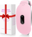 加热垫,Glyduny Prime Cramp Massager Portable Cordless Heating Pad,配有6个加热级和6个加热模式,用于后痛救济月度加热垫(Pink)