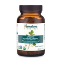 Himalaya Organical Ashwagandha, 90天供应、缓解压力的草药补充、能源支持、偶尔失眠、USDA认证有机物、非GMO、Vegan、Gluten Free, 670毫克、90卡普