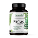 EMERALD LABS Reflux Health - 与Mucosave FG, DGL, Aloe Vera, Probiotics, 消化酶 & More * - 60 蔬菜罐头(30天供应)
