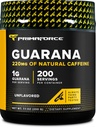 Primaforce瓜拉纳粉(200g)(未受欢迎)-纯瓜拉纳,200名服务生