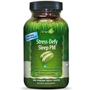 Irwin Naturals Response-Defy Sleep PM - 50 Liquid Soft-Gels - 强力2-in-1 与Ashwagandha & Melatonin合并 - 25 服务