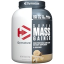 Dymatization Super Mass Gainer蛋白粉,Gourmet Vanilla, 52g 蛋白质, 1g Creatine, 1280 Calories, 10.7g BCAAs, 245g 碳化物, 包含 Whey 蛋白粉, Isolate, 和 Casein (8 series)