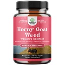 Horny Goat Weed for Women - 草药补充HornyGoatweed Women Complex for Hormone 平衡 Mood 支持和总体女性健康 - Maca Root & Tribulus Terrestris 女性补充 - 90