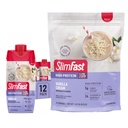 SlimFast High Protein Vanilla Bundle - 12 香草高蛋白 Meal Content Shakes (20g Protein) 配属26种 香草高蛋白粉混合剂(20g Protein)