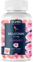 Melatonin Gummys 10 mg - Enhance 睡眠质量-睡眠支持 Gummys 蔬菜