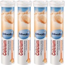 Mivolis Calcium effervescent 碑文 - 膳食补充品 4 Packs x 20 pcs 德国