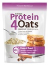 PE Science Protein4 Oats, 制作神奇的蛋白质蛋白的粉末, 配有 Whey and Casein, French Toast, 12 services.
