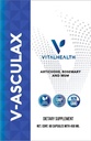 生命健康 V-Asculax 环流支持 – 心脏健康,血液流动,流体保留和动脉环流 – 自然草药配方 巫婆 Hazel, Rue, Artichoke, Rosemary, MSM & 马尾