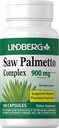 Lindberg Saw Palmetto 女性和男性提取器 → 900 mg → 100 capsules → 补充 Blend → Serenoa Repens → 非 GMO, Gluten Free