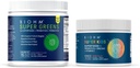 BIOHM 超级绿种和超级孩子 Bundle, 绿色超级食品 抗氧化剂 Veggies with Kids Superfood Plus Proviotics, Berry Flavor, 30 services Each