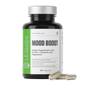 LES Labs Mood Boost – 压力缓解,Mood支持,深度放松和更好的睡眠 – 5-HTP, Ashwagandha, Rhodiola Rosea, 镁, L-Theanine & GABA – 非GMO 补编 – 60 Capsules