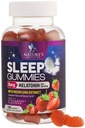 成人超强睡眠Gummys Extra Force 8mg - Melatonin with Passiflora Excert for Restful Sleep - 快速代理 Melatonin 睡眠Gummy 补充, Vegan, Non-GMO, Tasty Strawberry Flavor - 120 Gummys (英语).