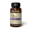 自然界的阳光营养素菌株 Coagulans Probiotics, 90 Capsules → 3亿 Cagulans 生物素菌株 Probiotic helps 防御消化不良和偶发性痢疾,气体和布洛丁症