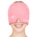 ZNÖCUETÖD Migraine Headache Relief Cap Hat 全头冰包 包 冷冻 Gel 冰碧妮 冷冰盖 热/冷压缩治疗 Sinus、压力、紧张、头痛 Relief、妇女